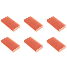 6X Pure Copper Heatsink 100X50X15mm Skiving Fin Heat Sink Radiator for Electronic RAM Chip LED VGA Cooling Cooler