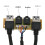 3pcs 60cm Front Case Panel USB3.0+USB3.0+HD Audio Jack  I/O Board+Internal Wire USB Bezel 4