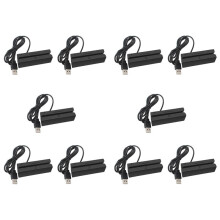 10X MSR90 USB Magnetstreifen KartenlesegeräT Kartenleser Stripe 3 Tracks Mag Hi-Co Swiper für USB PC