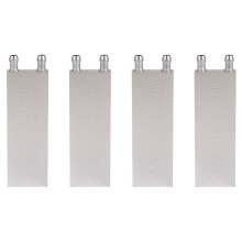 4X Aluminum Alloy CPU Radiator 40x120mm Water Cooling Block Liquid Water Cooler Heat Sink for PC Laptop