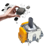 40 St 3Th Gen för PS5 Joysticks Hall Elektromagnetiska HöGprecisionsjusterbara Joysticks