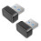 2Pcs USB Fingerprint Key Reader Password Free Security Key for Windows 10/11 Hello PC Fingerprint Sensor Module 1
