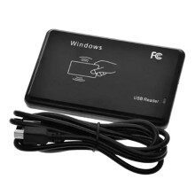 USB RFID Reader 125khz EM4100 ID Contactless Sensitivity  Card Reader TK4100 Support Window System RFID Reader