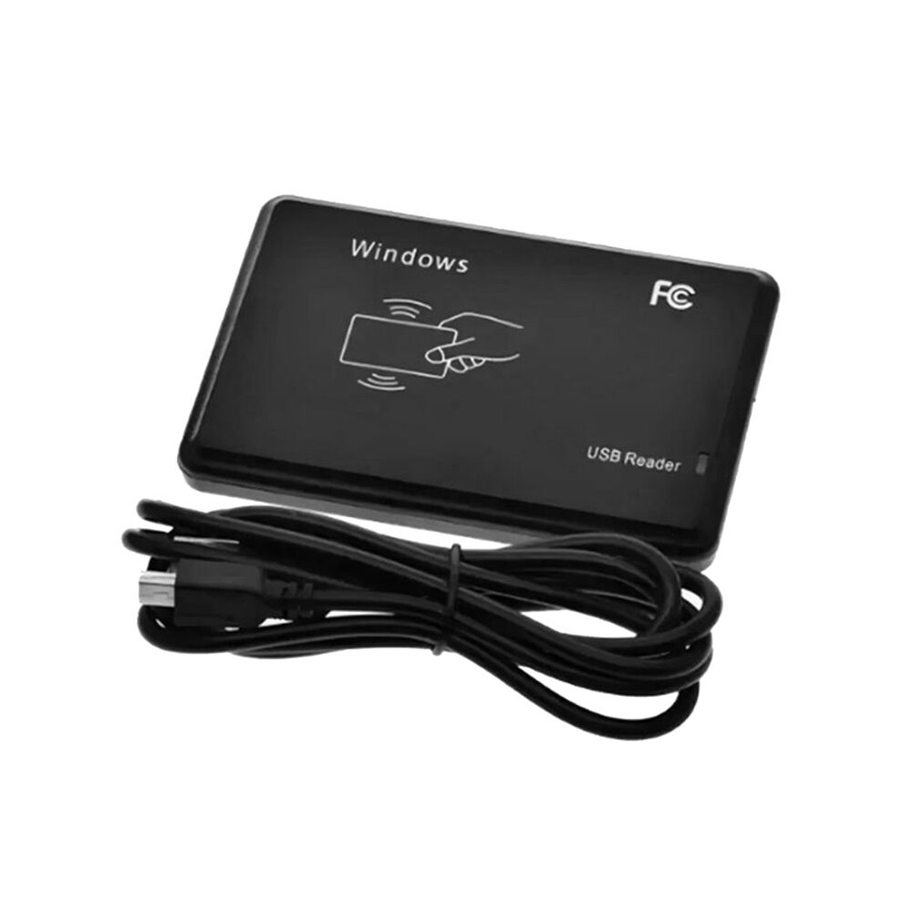 Usb Rfid Reader 125Khz Em4100 Id Contactless Sensitivity Card Reader Tk4100 Support Window System Rfid Reader 6031738693206
