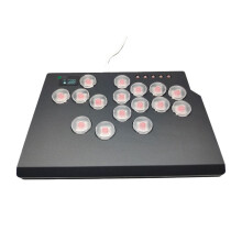 Tastiera da Gioco Hitbox Leverless Controller Joystick da Gioco per Combattimento per PC/per PS3/per PS4/per PS5/per Steam Arcade Pc Gift B