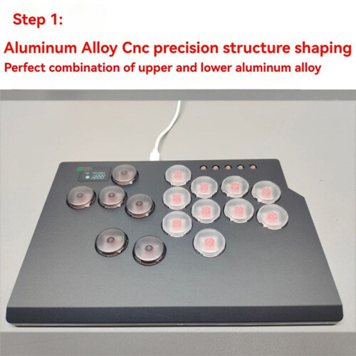 Keys Game Keyboard Hitbox Leverless Controller Fighting Gaming Joystick for Pc/Ps3/Ps4/Ps5/ Steam Arcade Pc Gift A 2