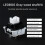 MustFun Hitbox Controller  Leverless Arcade Stick Controller for PC/PS3/PS4/ and Fightstick Arcade Games Black 8