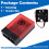 For Raspberry Pi 5 Case with Cooling Fan Enhanced Protection Durable Design Easy Assembly Perfect Fit Red 6