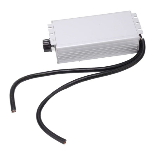 Motor Speed Controller, 2.2KW 3 Phase Aluminum Alloy 380V Variable Electronic Speed Regulator for Purification Axial Fan