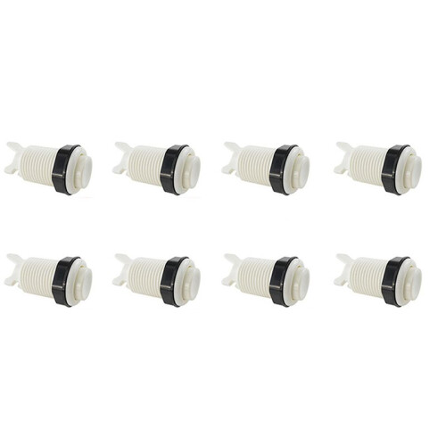 8Pcs Push Button 28mm Nut for  American Arcade Game Machine Joystick Zero Delay Controller Parts Machine Diy D