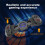 X3 Mobile Phone Gamepad con Ventola di Raffreddamento  Mobile Phone Gaming Controller Vibrazione per Android/IOS//PC C 4