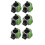6PCS for  PRO Hall Electromagnetic Joystick Adjustable Electromagnetic IC Hall Thumbstick 3D Analog Stick 1