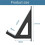 New Universal Keyboard Wall Mount Tablet Wall Mount Space Saving Detachable Stand Keyboard Stand 7