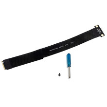 M.2 NVME auf Oculink-Verlängerungskabel für SSD-Grafikkarte M2 M Key auf SFF-8612-Adapter PCIe 4.0-Kabel für Desktop-Laptop