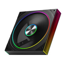 PC-Gehäuselüfter, Sternring, 140 mm, 5 V, 3-Polig, ARGB, Zyklischer Spiegel, Lichteffekt, Lian PWM, 650 Bis 1800 U/Min, Kühllüfter, Schwarz A