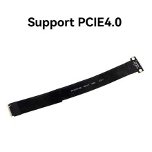 M.2 NVME auf Oculink-Verlängerungskabel für SSD-Grafikkarte M2 M Key auf SFF-8612-Adapter PCIe 4.0-Kabel für Desktop-Laptop