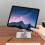 Laptop Stand Aluminium Alloy Ergonomic Riser Tablet Holder Cooling Bracket 360 for   Notebook 5