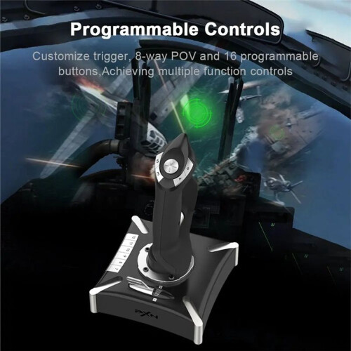 PXN 2119 Pro Flight Stick Joystick for PC Joystick Gamepad Flight Controller Stick Joystick Gaming Flight Controller 1