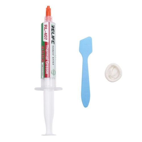 RELIFE RL-407 Thermal Silica CPU Cooling Paste CPU Electronic Components Cooling General Thermal Silicone Silicone Paste