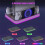 Controller Charging Dock with RGB Light Fan Cooling Base Charging Stand for PS5 Pro/Slim/for PS5 Full Series Console B 2
