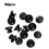 50pcs Replacement 3D Analog Joystick Thumb Sticks for PS5 Controller - High Precision Mushroom Cap Gamepad Thumbsticks 2