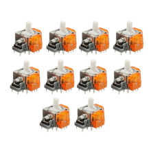 10PCS for  PRO TMR Electromagnetic Joystick for  PRO Gamepad TMR Joystick 3D Analog Thumb Stick Controller