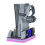Controller Charging Dock with RGB Light Fan Cooling Base Charging Stand for PS5 Pro/Slim/for PS5 Full Series Console A 5