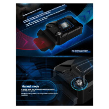 Vacuum Portable Laptop Cooler Air Extract Blowing Cooling Fan USB Cooler for 15 15.6 17 Inch Laptop Speed Adjustable