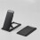 Universal Tablet Stand Foldable Storage Portable Sticky Tablet Bracket for Desktop E-Reader Bracket Tablet Holder Black 5