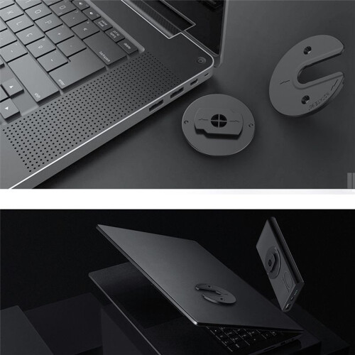 Adjustable Tablet Wall Mount 90 Rotating Holder for , TV Box, E-Reader, Hard Disk, Powerbank Black 2