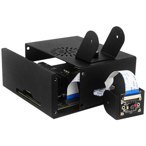 Per  Jetson  2GB Case In Metallo  PC Chassis con Fori per Supporto Telecamera 77 Telecamera 2