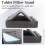 Tablet Pillow Stand with Storage Foldable Holder Angle Adjustable Soft Pad Dock for Bed and Laptop and Desk Gray 2