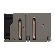 LGA3647-2U-R83 Kühler 240W für LGA 3647 schmaler Radiator, 2U Kühlkörper, 4 Heatpipes, seitlicher Lüfter