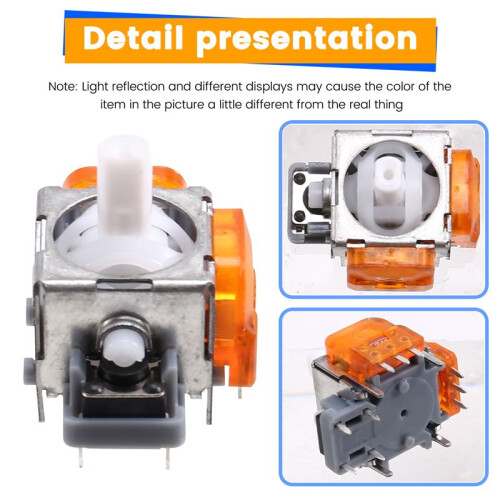 6 Pezzi TMR Joystick Elettromagnetico per  PRO Gamepad TMR Joystick 3D Analog Thumb Stick Controller 2