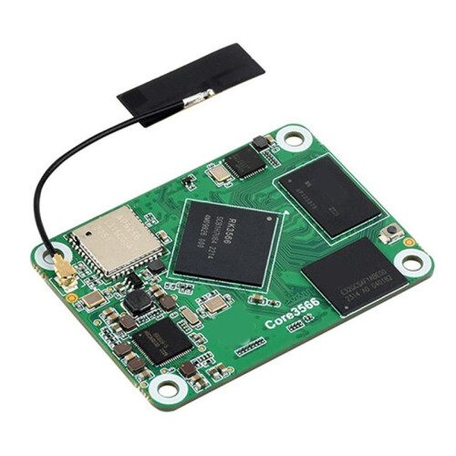 Kit de Modules Core3566 Rockchip RK3566 Processeur Quad-Core Calcul Haute Performance pour Raspberry Pi CM4 Prise UE 2