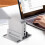 Aluminum Alloy Base for   M4 Pro Anti Slip Computer MultiFunction Bracket Cooling Base N39-M4-3 PD+USB 5