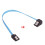 Cable de Datos  3.0 de 4 Piezas con Ángulo Recto de 90 Grados, de Aluminio, de 6 Gbps, para Disco Duro de Computadora, con Codo Recto. 7