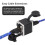 RJ45 Feedthrough Coupler,RJ45 Network Female Straight Coupler Converter Ethernet Extension Adapter 5
