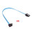 Cable de Datos  3.0 de 4 Piezas con Ángulo Recto de 90 Grados, de Aluminio, de 6 Gbps, para Disco Duro de Computadora, con Codo Recto. 5