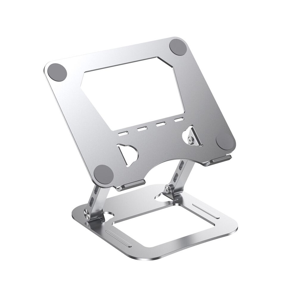 Alloy Steel Laptop Stand Foldable Lift Laptop Cooling Base Ergonomics And Handy Design Computer Accessories Light/Silver 6032923127995