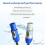 3 Pin Power Extension Cable for LED Screen  Moving  Stage Light Power Stage Lighting Effect Cable 4