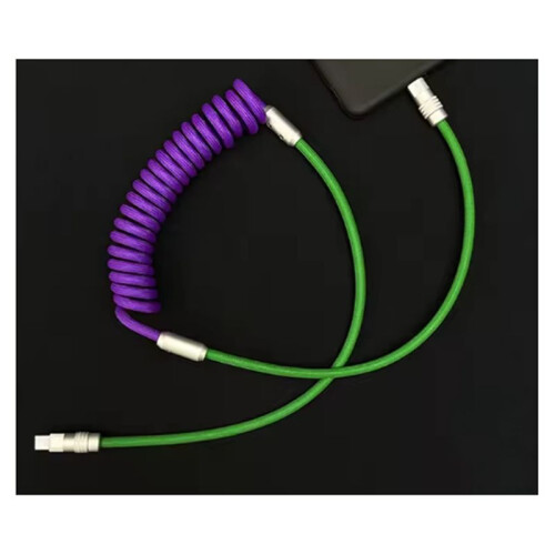 Super Fast Charging Cable Type C to Type C Charger USB C Data  Spring Data Cable 1
