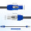 3 Pin Power Extension Cable for LED Screen  Moving  Stage Light Power Stage Lighting Effect Cable 7