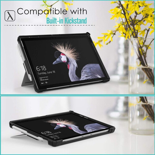 Capa Protetora Resistente Multifuncional com Suporte para Caneta para  Surface Pro 7-4 / Pro 2017 / Pro LTE A