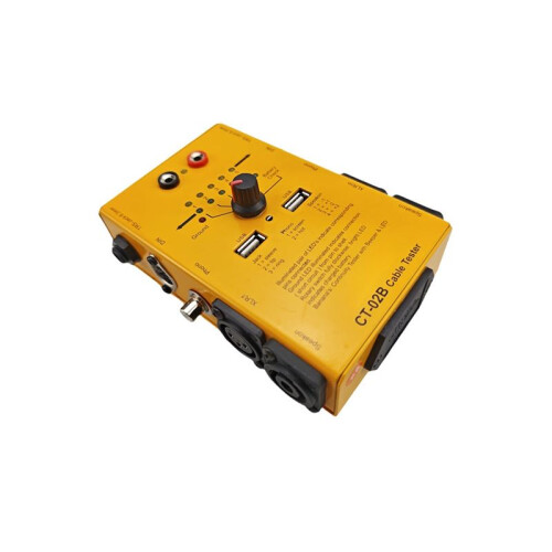 CT-02B Multi-Purpose Audio Cable XLR Test Instrument Engineering Wiring Multifunctional Cable Tester Audio Side 1