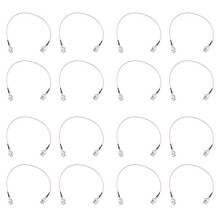 16 Pezzi 3G HD SDI Cavo BNC Cavo 30 cm 75 Ohm per Telecamere BMCC Apparecchiature Video Supporta HD-SDI 3G-SDI 4K 8K Video Cavo