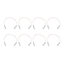 8 Pezzi 3G HD SDI Cavo BNC Cavo 30 cm 75 Ohm per Telecamere BMCC Apparecchiature Video Supporta HD-SDI 3G-SDI 4K 8K Video Cavo