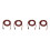4Pcs RCA Speaker Cable Bare Wire Speaker Wire to RCA Plug,Replace RCA Plug Connector Adapter to Bare Wire Open Audio 1