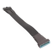 4Pcs Small USB 3.0 19/20Pin Internal Extension Header Adapter Cable USB 20Pin Extension Cable for Motherboard 15cm