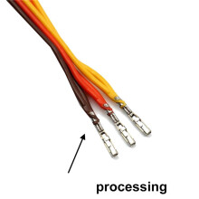 10 Pcs JR/Futaba Style Servo 1 to 2 Y Harness Leads Splitter Cable Male to Female Extension Lead Wire for RC Models 7cm
